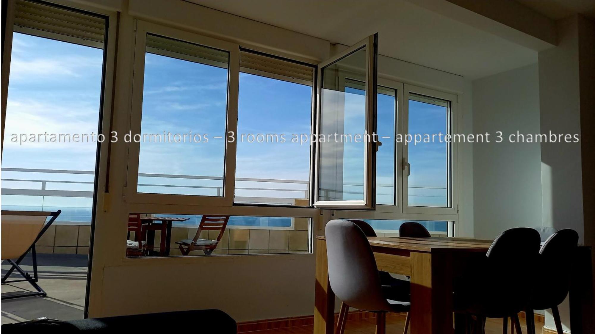 Increible Atico Con Vistas A La Bahia De Almería Exterior foto