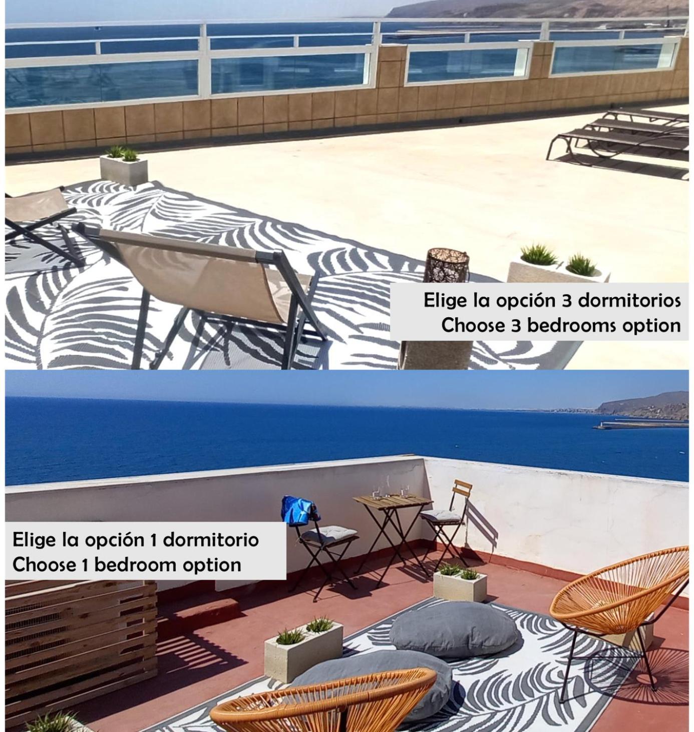 Increible Atico Con Vistas A La Bahia De Almería Exterior foto